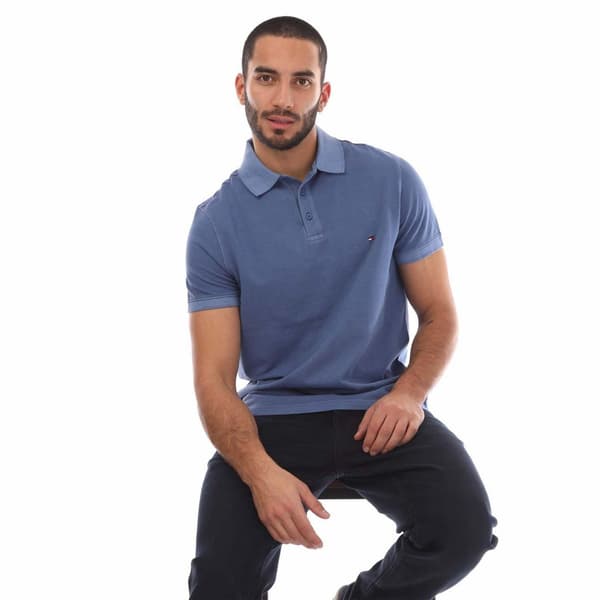 Tommy Hilfiger Herr Slim Pikétröja