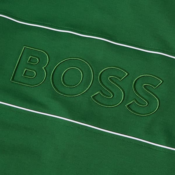 Boss Mens Horizontal Stripe Track Jacket
