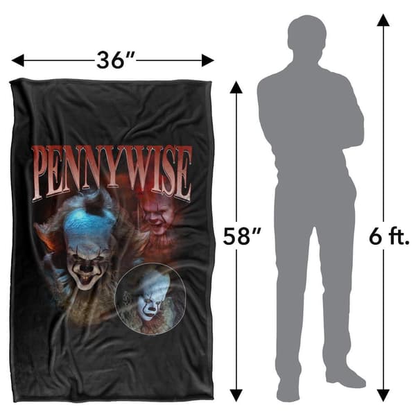 It Pennywise Bootleg Soft Touch Blanket