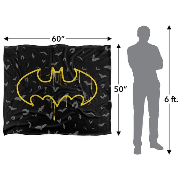 Batman Graffiti-filt