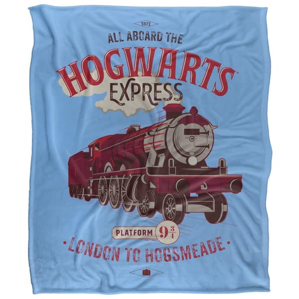 Harry Potter Hogwarts Express Soft Touch Blanket