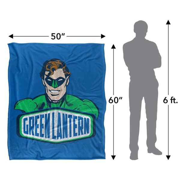 Green Lantern Banner Blanket