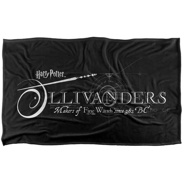 Harry Potter Ollivanders Wand Makers Blanket