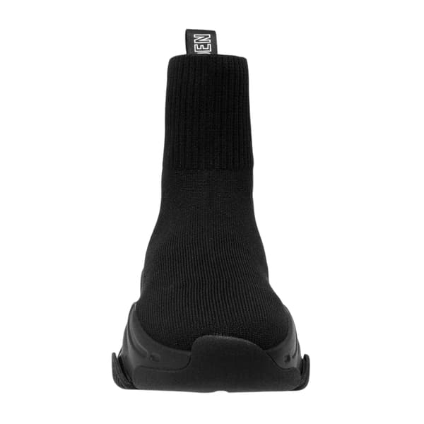 Steve Madden Dam/Kvinnor Stickade Sock Trainers