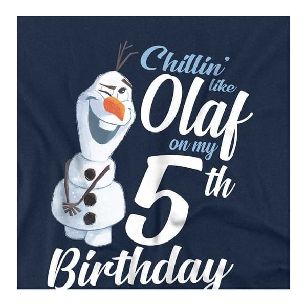 Frost Barn/Barn Chillin Like Olaf 5-årsdag Tröja