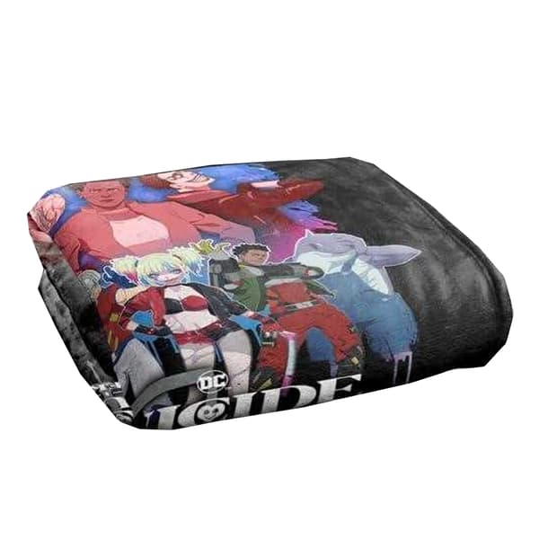 Suicide Squad Isekai Ready To Fight Soft Touch Blanket