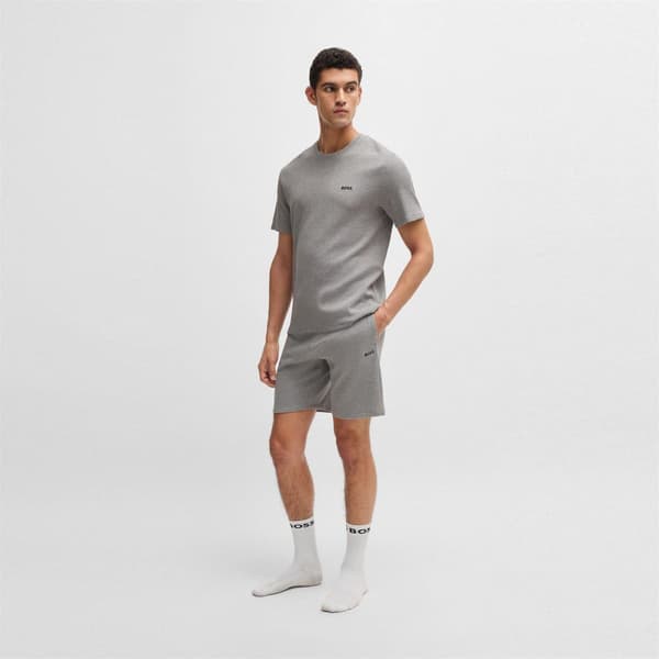 Boss Mens Waffle Knit Structured Pyjama Top