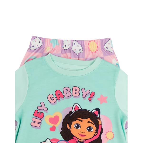 Gabby's Dollhouse Långärmad Pyjamas för Flickor (2-pack)