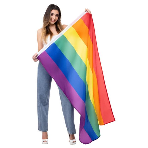 Smiffys polyesterinen Pride-lippu