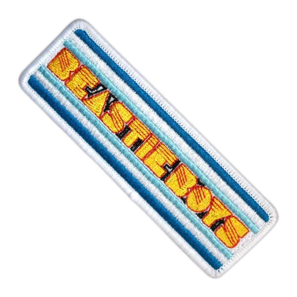 Beastie Boys Vävd Logotyp Lång Patch
