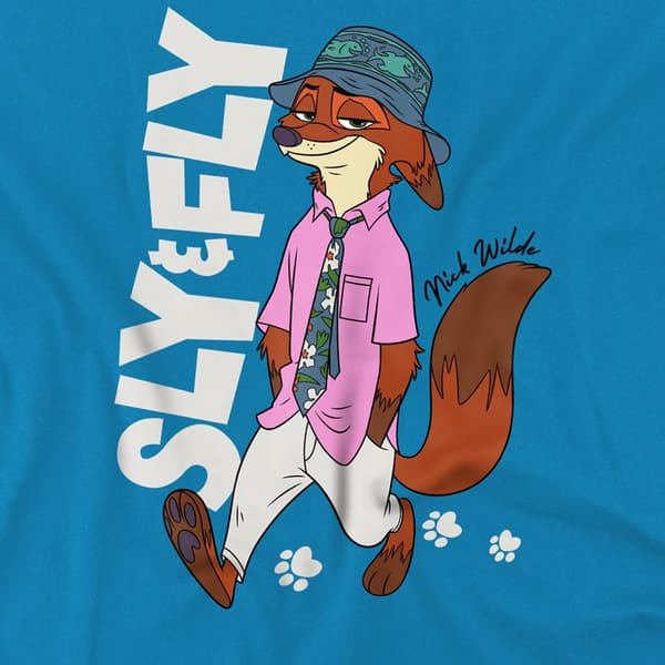 Zootopia 2 Lasten Sly And Fly Nick Wilde T-paita