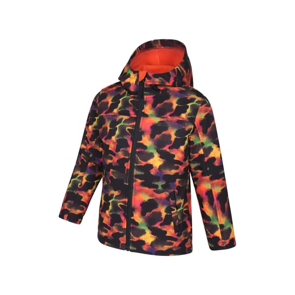 Mountain Warehouse Lasten Exodus Abstrakti Camo Softshell-takki