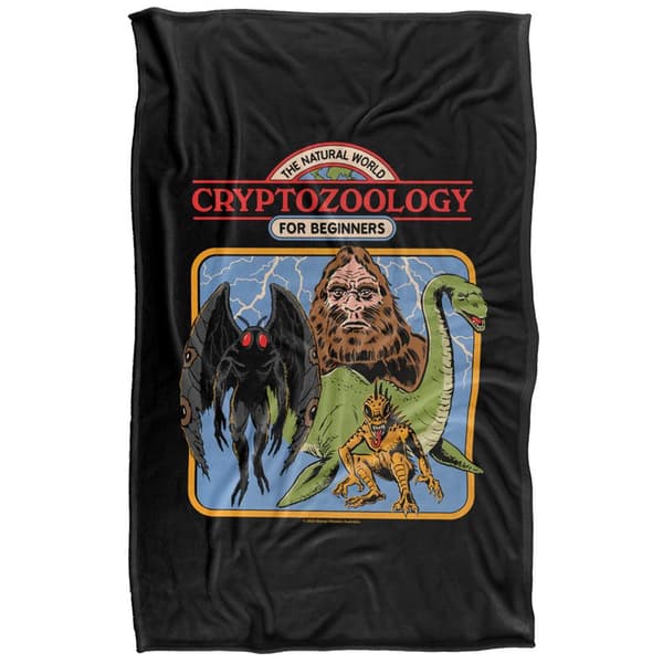 Steven Rhodes Cryptozoology For Beginners Soft Touch Blanket