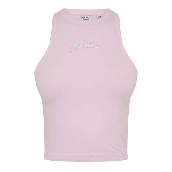 Jack Wills Dam/Kvinnor Croppad Linne