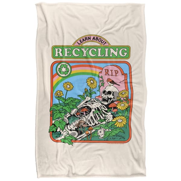 Steven Rhodes Learn About Recycling Soft Touch Blanket