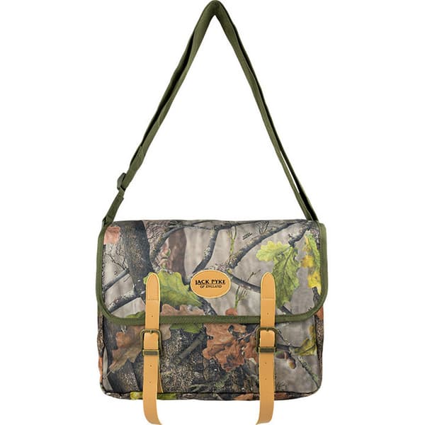 Jack Pyke Oak Leaf Leather Trim Camo Shoulder Bag