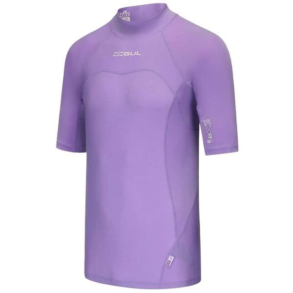 Gul Dam Blommig Rash Guard