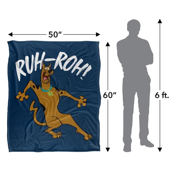 Scooby Doo Ruh Roh Blanket