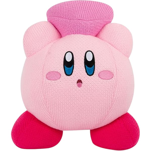 Kirby Heart Knitted Plush Toy