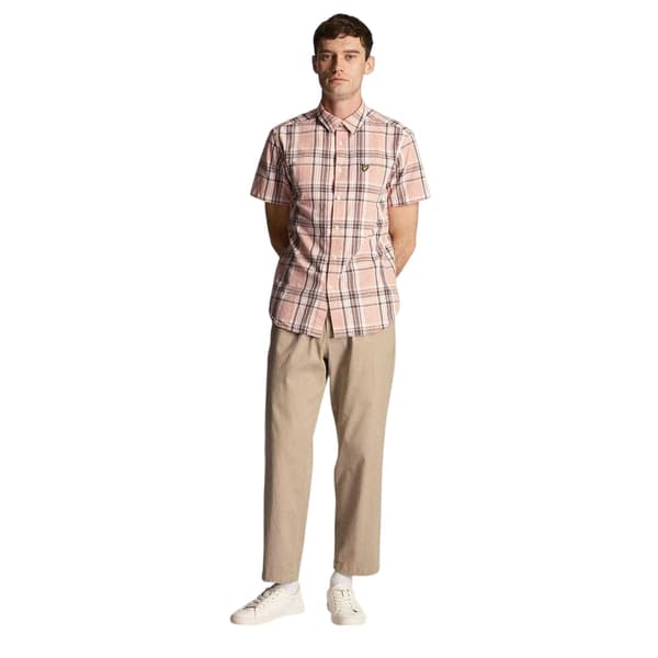 Lyle & Scott Mens Short-Sleeved Shirt
