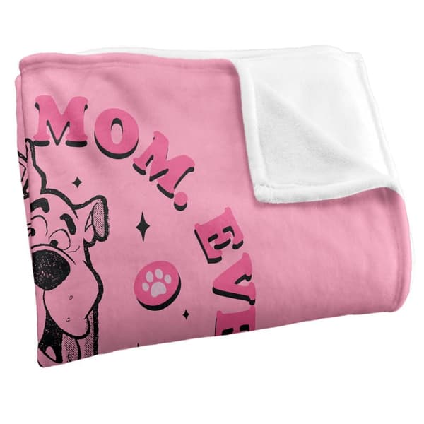 Scooby Doo Best Dog Mom Ever Soft Touch Blanket