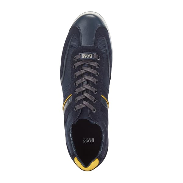 Boss Mens Stiven Suede Trainers
