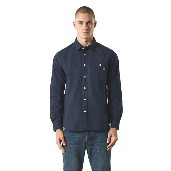 Pretty Green Herrskjorta med Paisleyfoder och Knappar