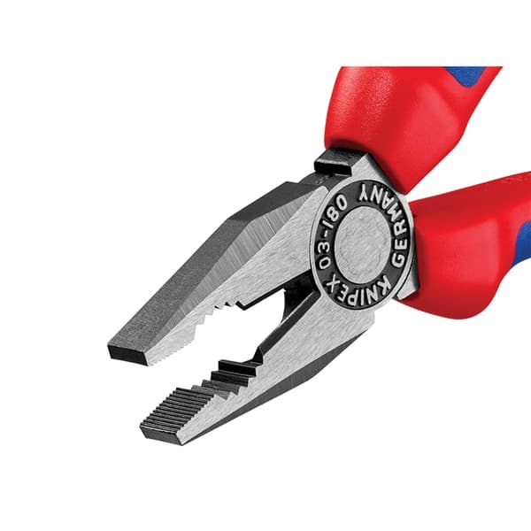 Knipex 03 02 Series Combination Pliers, Multi-component Grip