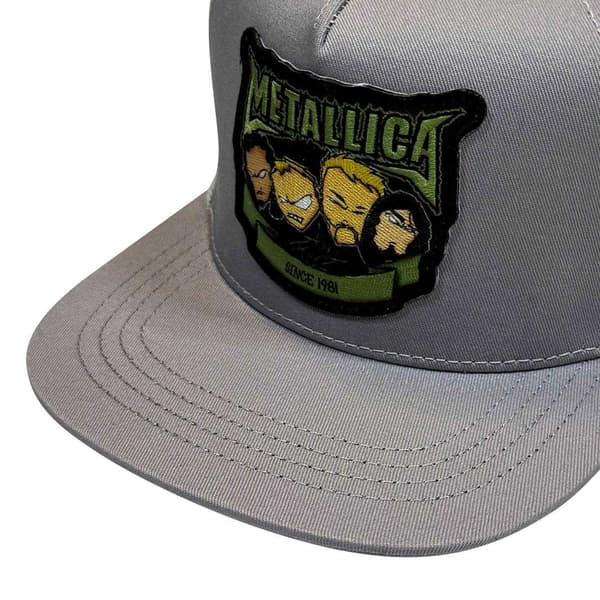 Metallica Squindo Since 81 Mesh Snapback Baseball Cap