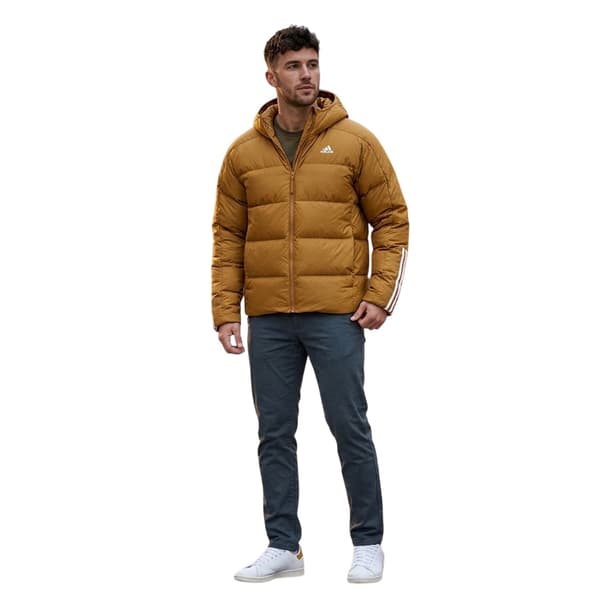 Adidas Herr Essential 3 Stripes Down Midweight Pufferjacka