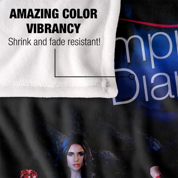 Vampire Diaries Group Shot Blanket