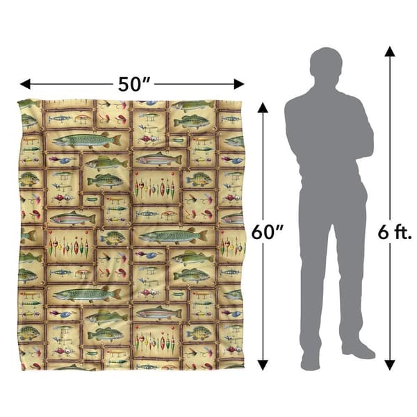 JQ Licensing Silky Fish Supersoft Blanket