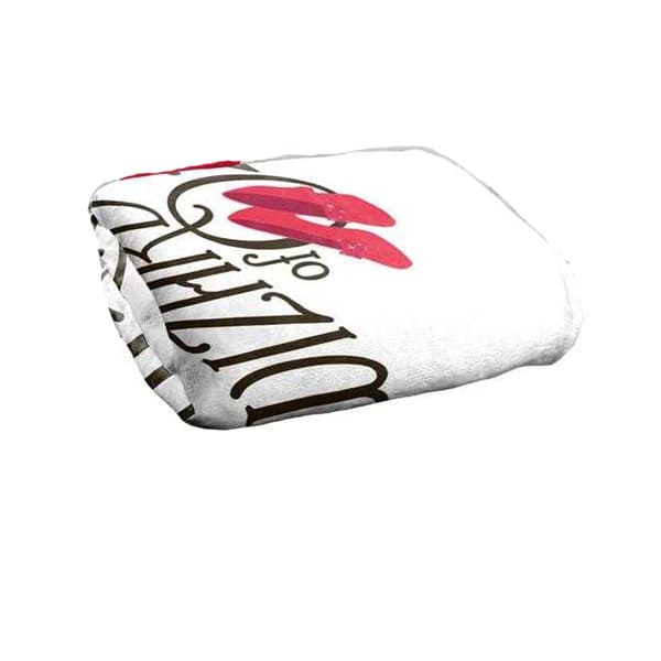 The Wizard Of Oz Vector Soft Touch Logo Blanket
