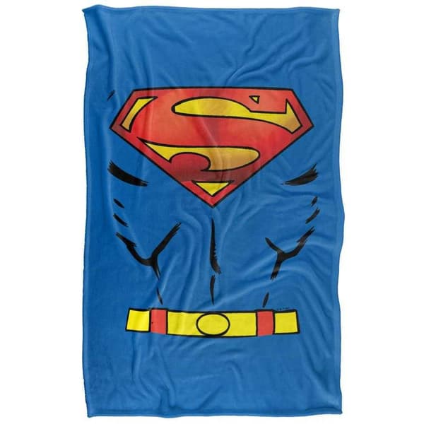Superman Costume Soft Touch Blanket