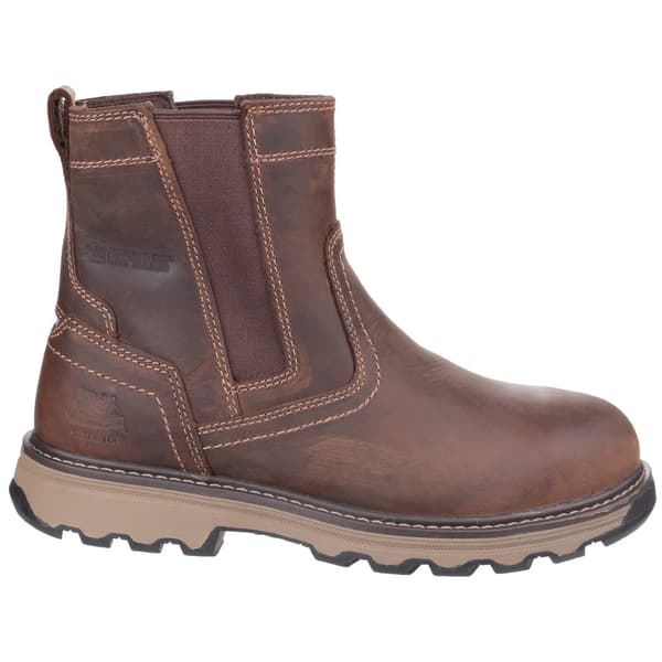 Caterpillar Unisex Pelton Säkerhetskängor i Läder