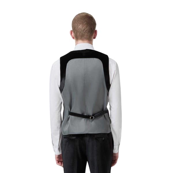 Twisted Tailor Herr Väst i Sammet Slim Tuxedo
