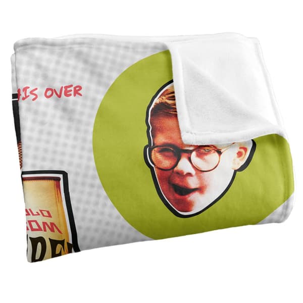 A Christmas Story Isnt It Glorious Blanket