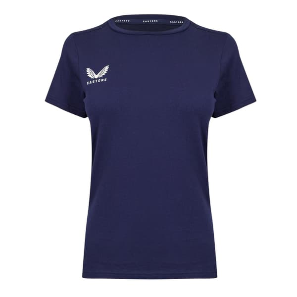 Castore T-shirt med logotyp för damer
