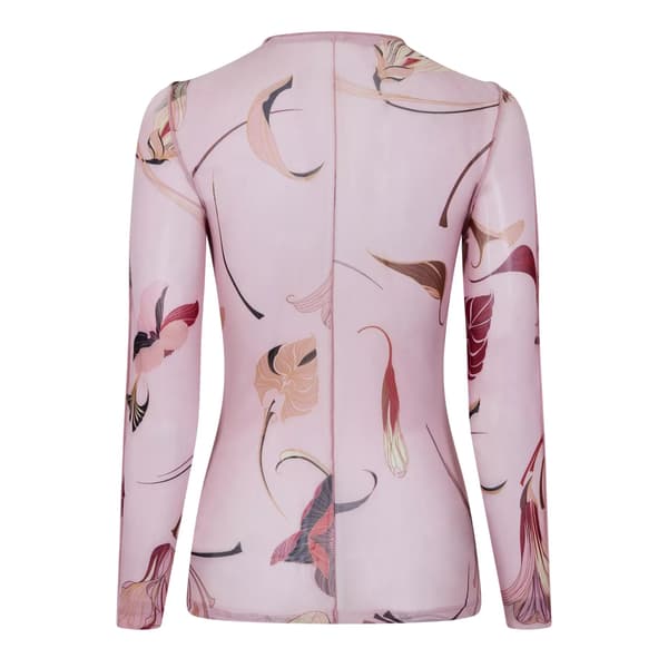 Ted Baker Dam/Kvinnor Blommig Mesh Långärmad Topp
