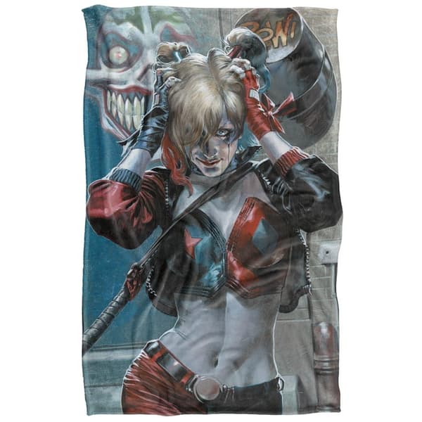 Batman Harley Quinn Hammer Soft Touch -viltti