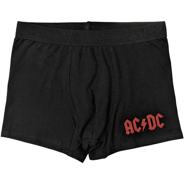 AC/DC Unisex Aikuisten Logo Bokserit