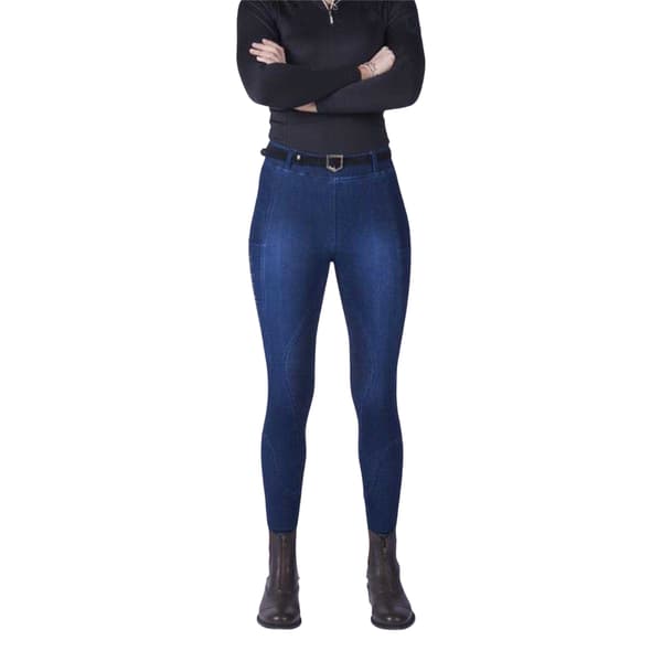 Just Togs Ridbyxor i Denim för Dam