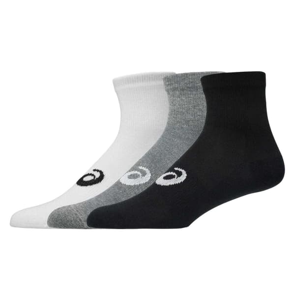Asics Kvartsankelstrumpor för män (3-pack)