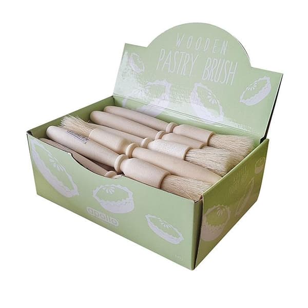 Träbakpenseldisplay 24-pack