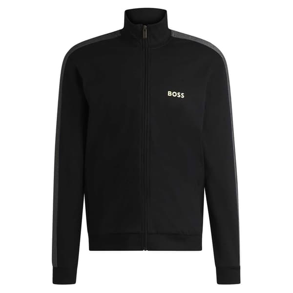 Boss Mens Mock Neck Track Jacket