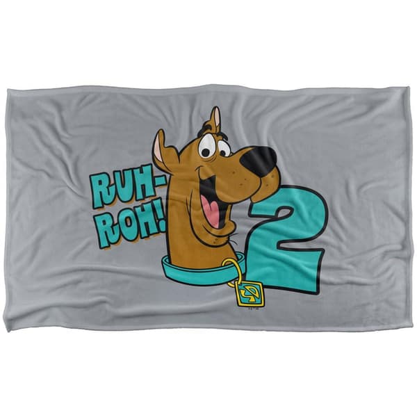 Scooby Doo Ruh Roh! I´m 2 Soft Touch Blanket