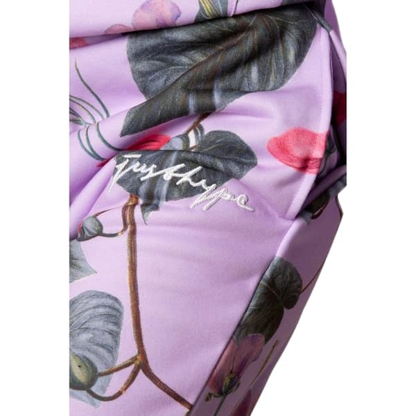 Hype Dam Vävd Scribble Lätta Avsmalnande Joggers