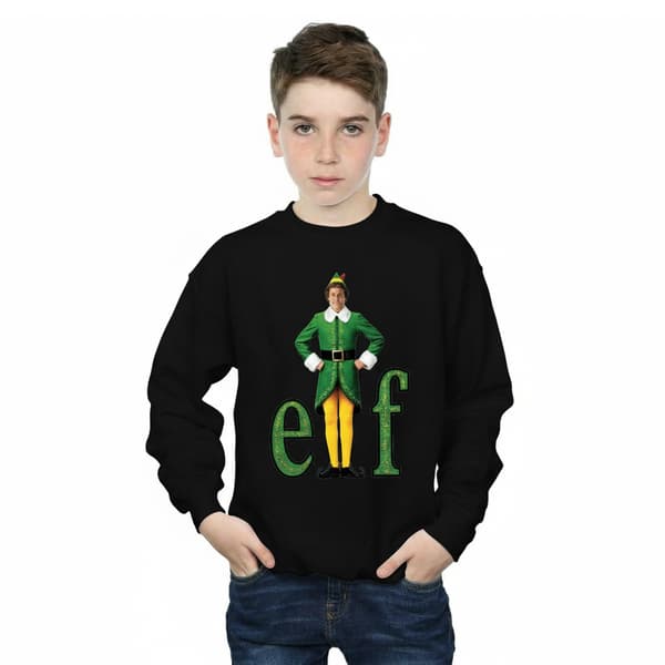 Elf Boys Buddy Logo Sweatshirt