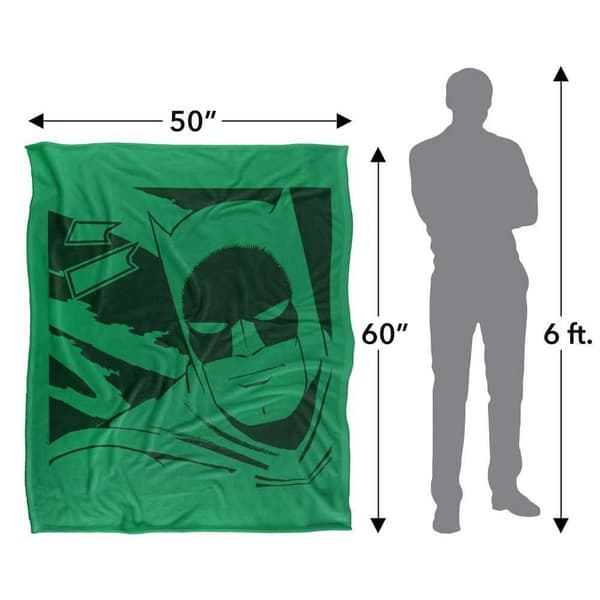 Batman Kanji Soft Touch Square Blanket
