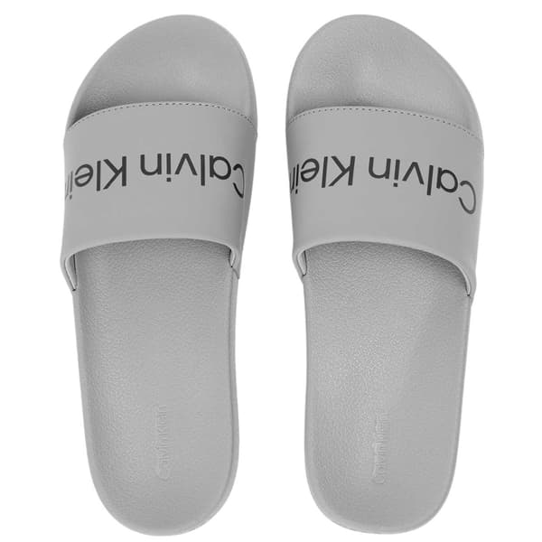Calvin Klein Mens Flat Sliders